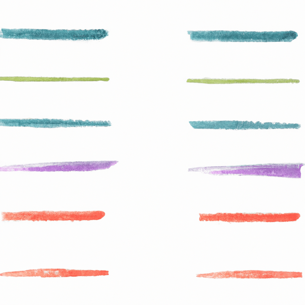 Colorful Lines Blank Middle Duplicate Lines Remover