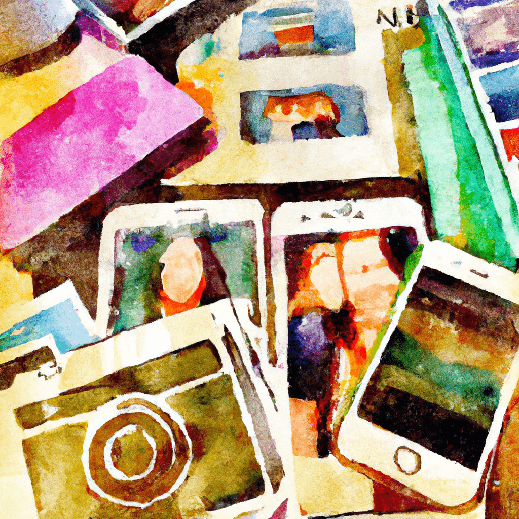 Convert WebP to ICO Free Online Watercolor Painting of Camera and Phone Devices