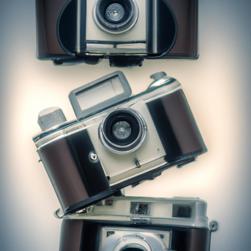 Vintage Grayscale Cameras Convert BMP to PNG Free Online